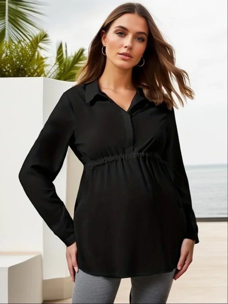 Chemise Grossesse Manche Longue - Clara - MonBoutchou