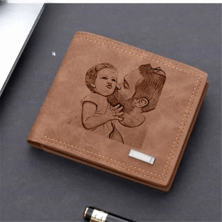 Portefeuille personnalisable - Moment gravé - MonBoutchou