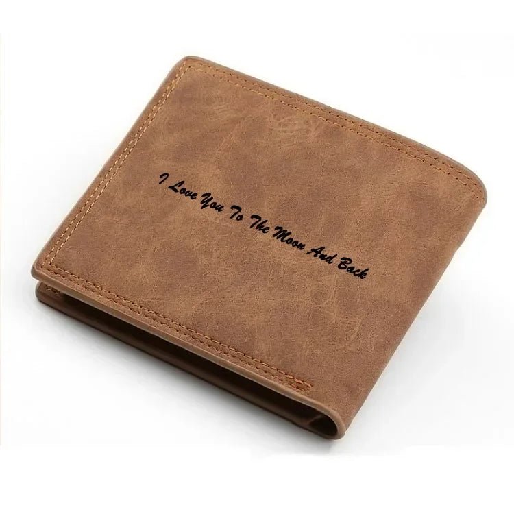 Portefeuille personnalisable - Moment gravé - MonBoutchou